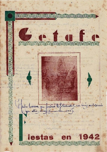 Fiestas patronales en honor a Nuestra Señora de los Ángeles 1942 Getafe